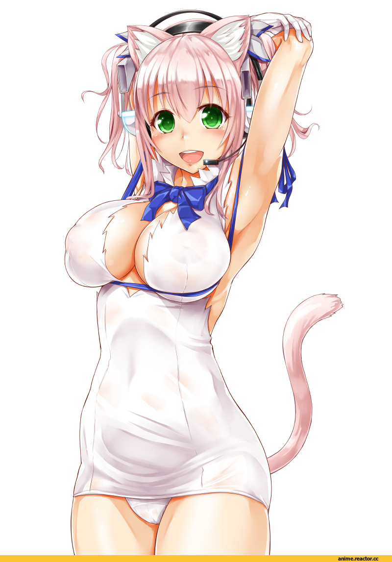 super tama musume, tamatoys, ganari ryuu, Danmachi, crossover, neko, Animal Ears, Anime Ero, Anime Ero Kyonyuu, Anime