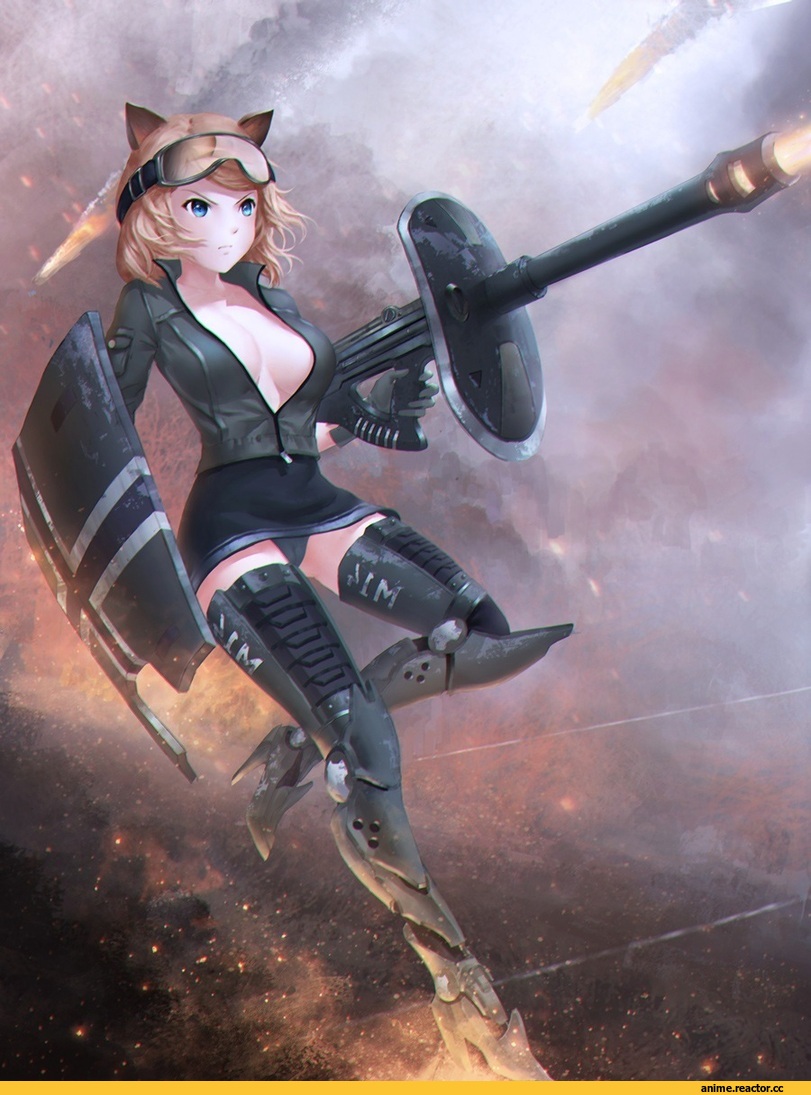 Anime Art, Cangkong, neko, Animal Ears, Опасные Няшки, Anime Няши, Adult pantsu, Anime Ero, Anime
