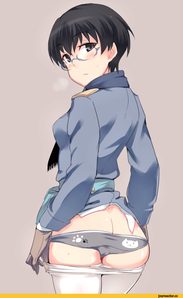 eini a lukkanen, Strike Witches, Em, Adult pantsu, Anime Ero, oshiri, Anime Ero Megane, Anime