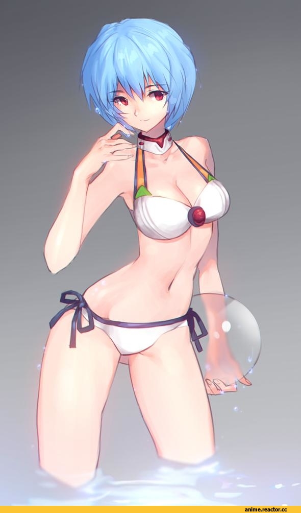 Anime Ero, Anime Ero Swim, Evangelion, ayanami rei, Matsuki Ringo, Anime