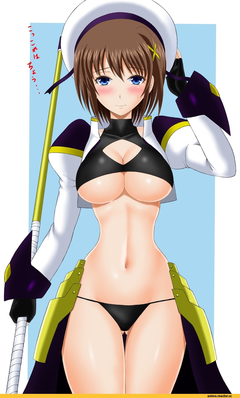 Anime Ero, Mahou Shoujo Lyrical Nanoha, Hayate Yagami, kirishima goro (55541), Anime
