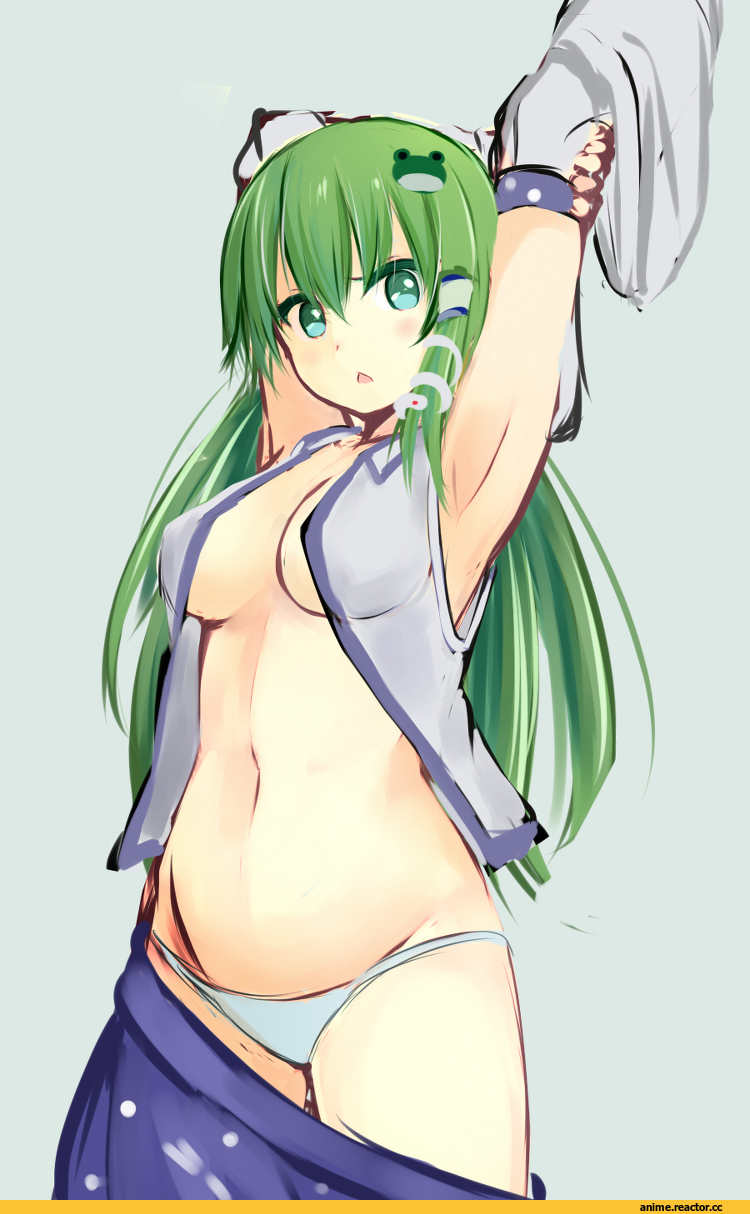 Anime Ero, Adult pantsu, Touhou Project, Kochiya Sanae, irohasu, Anime