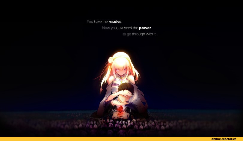 Re Zero Kara Hajimeru Isekai Seikatsu, Emilia (re zero), Subaru Natsuki, Anime Art, Anime