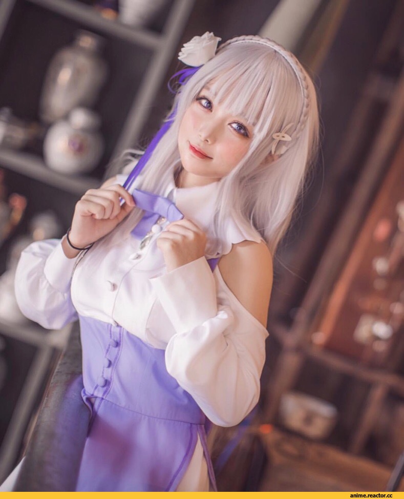 Emilia (re zero), Re Zero Kara Hajimeru Isekai Seikatsu, Yasuyuki, Anime Art, Anime