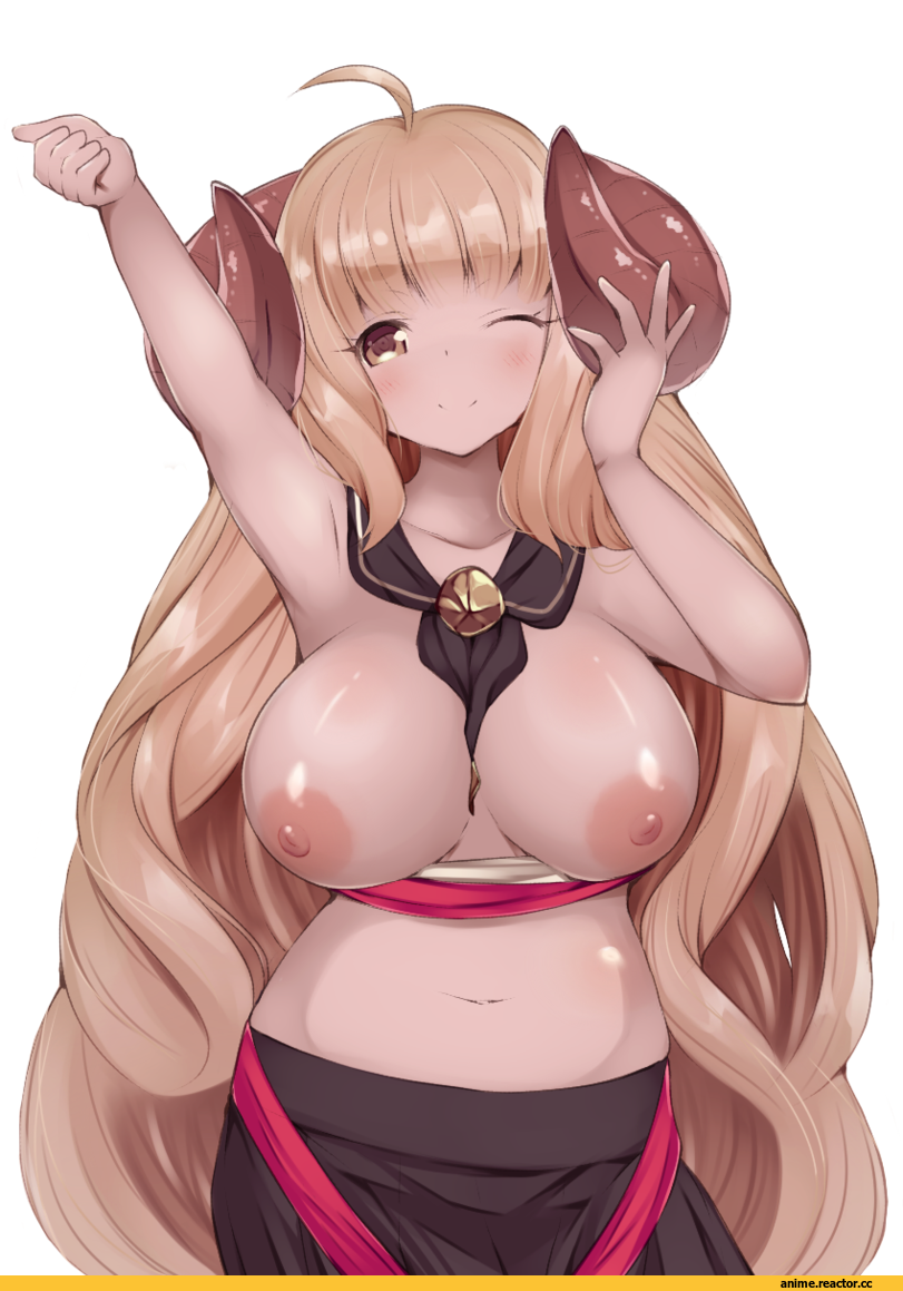 grand blue fantasy, Animal Ears, Hitsujimimi, Anime Ero, Anime Ero Oppai, byakuya mika, Anime Ero Kyonyuu, Anila (Granblue Fantasy), Anime