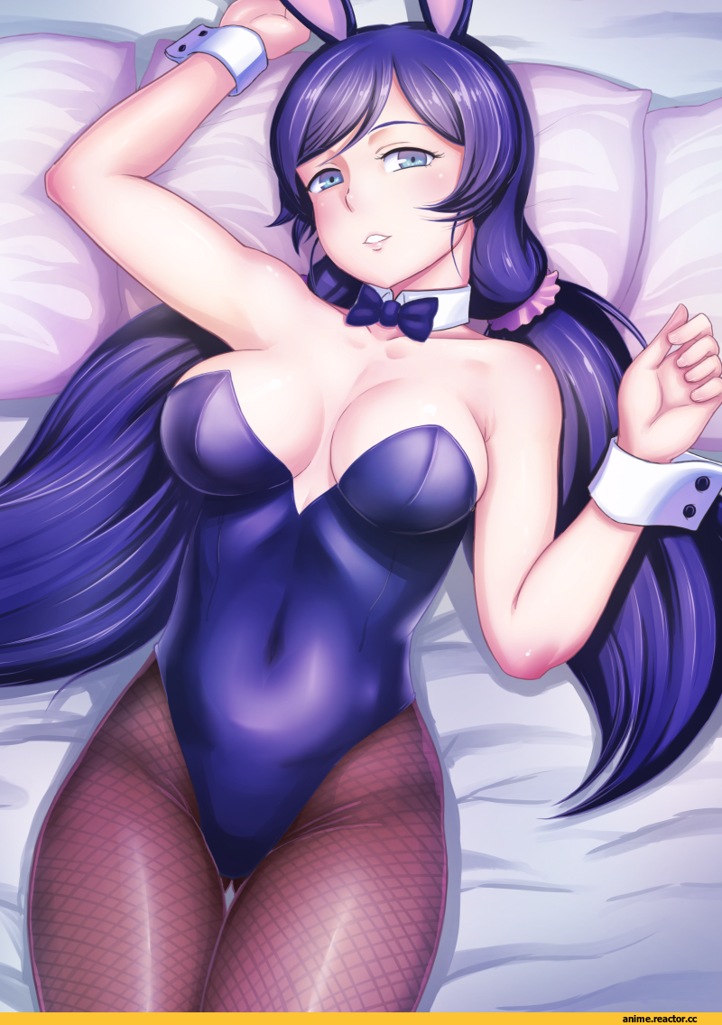 Anime Ero, Love Live!, Toujou Nozomi, finalcake, Animal Ears, Usagimimi, Anime