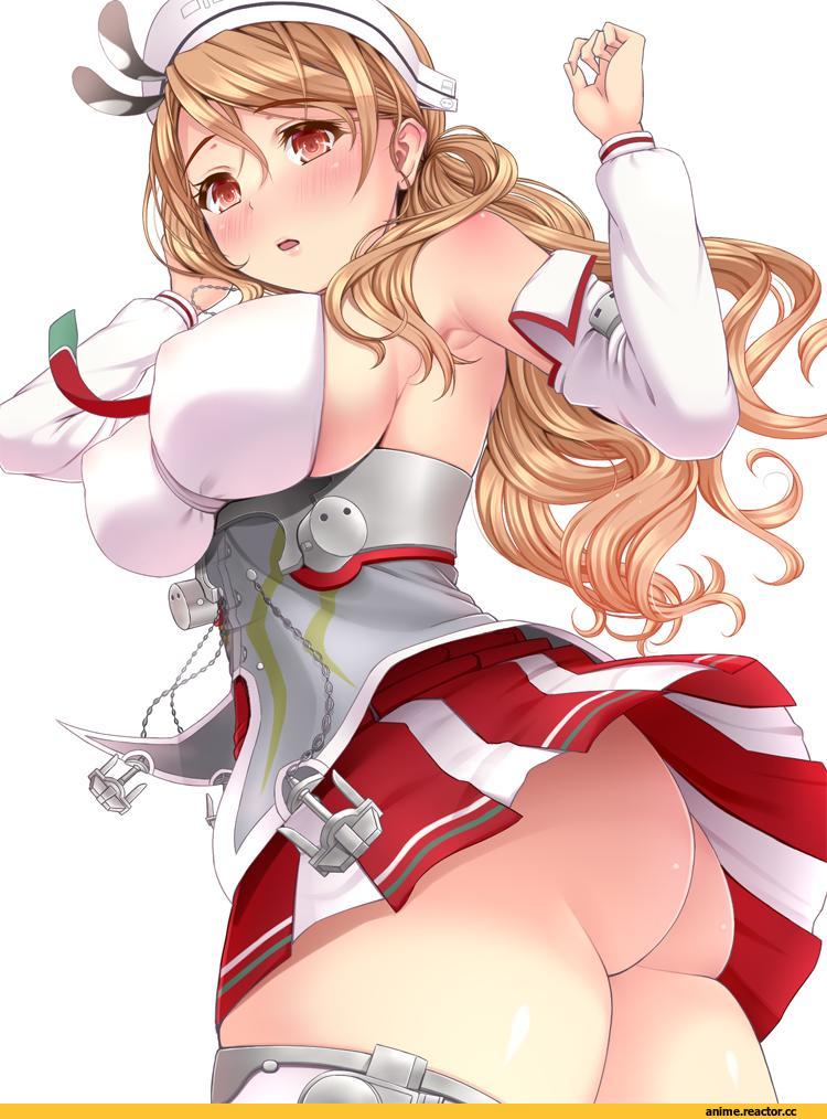 Littorio (Kantai Collection), Kantai Collection, oshiri, Anime Ero, Anime