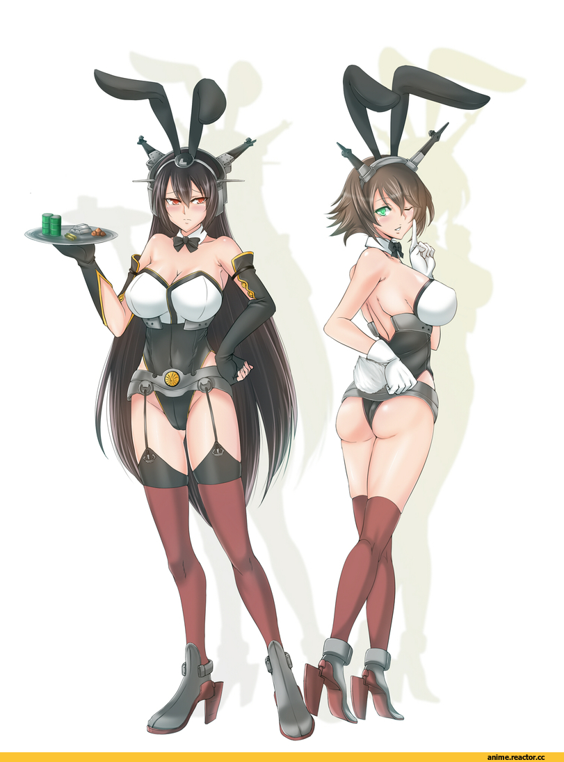 Mutsu, Kantai Collection, Nagato (Kantai Collection), kashiru, Anime Ero, Anime