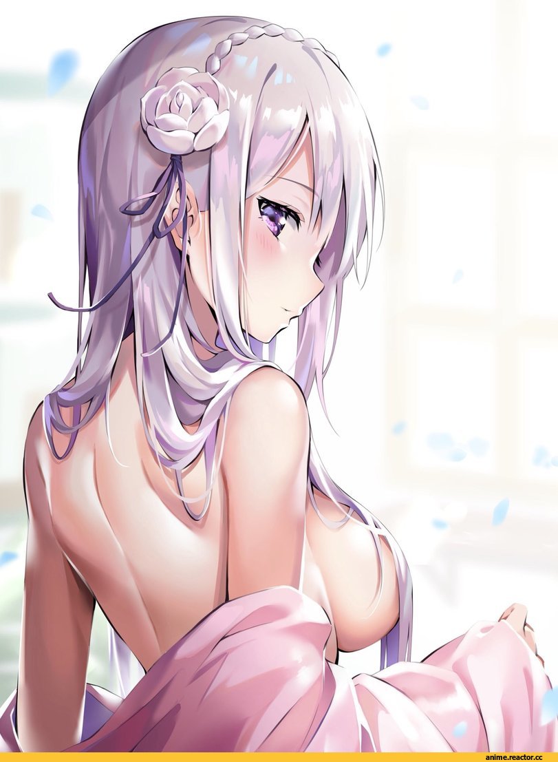 Anime Ero, Emilia (re zero), Re Zero Kara Hajimeru Isekai Seikatsu, ale nqki, Anime
