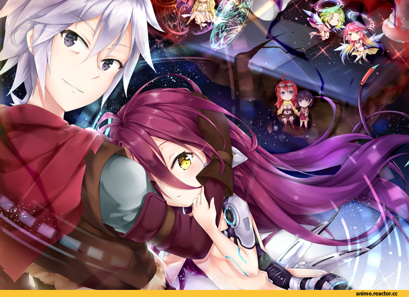 No Game No Life, Jibril, tsuedzu, Anime Art, Anime