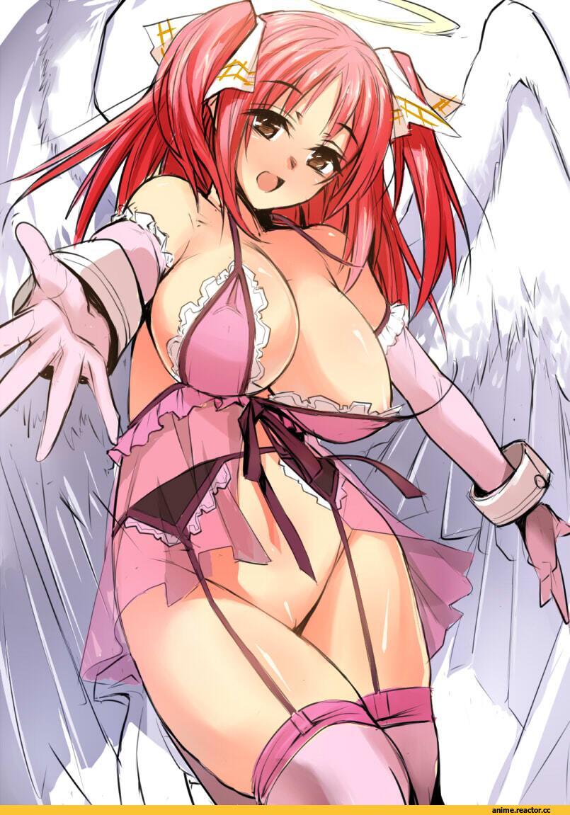 Anime Original, Anime Art, gen (black factory), Anime Paint, wings, Anime Ero, Anime Ero Kyonyuu, Anime Ero Oppai, Anime Ero Pussy, Anime