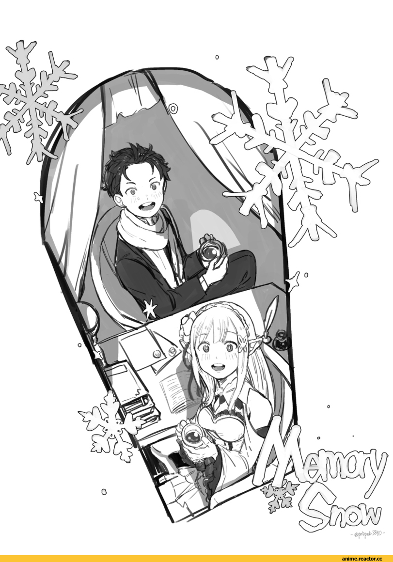 Natsuki Subaru, Re Zero Kara Hajimeru Isekai Seikatsu, Emilia (re zero), Anime