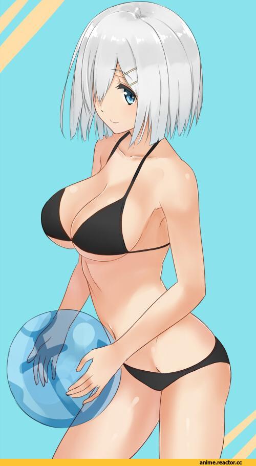 Hamakaze (Kantai Collection), Kantai Collection, Isshiki (Ffmania7), Anime Art, Anime Ero Swim, Anime Ero, Anime