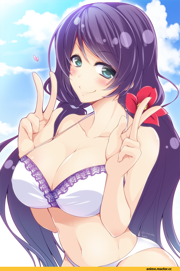 Anime Art, miyashiro sousuke, Love Live!, Toujou Nozomi, Anime Ero, Anime Ero Swim, Anime