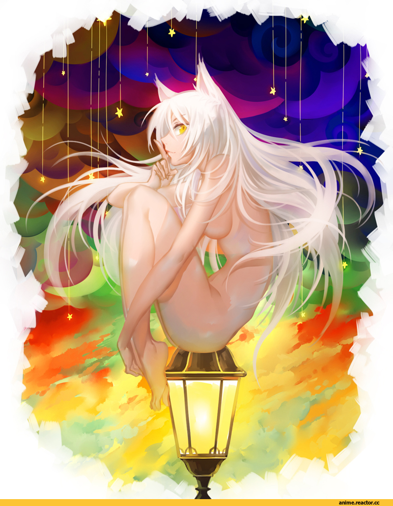 Tsubasa Hanekawa, Monogatari (Series), nekomimi, Animal Ears, Anime Ero, huazha01, Anime