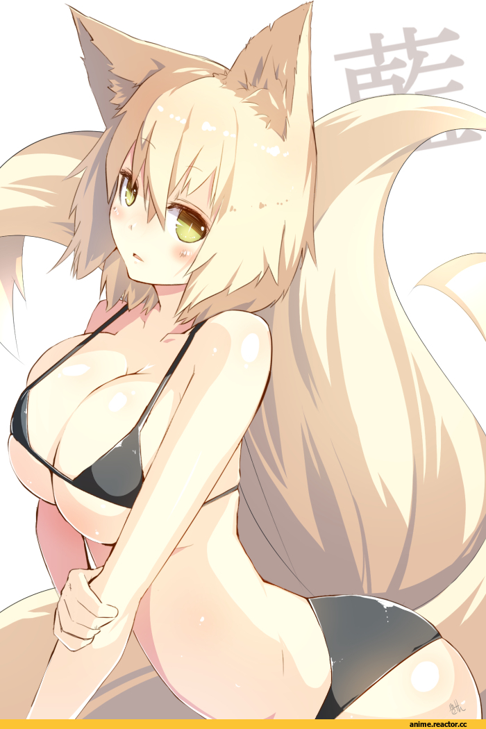 Yakumo Ran, Touhou Project, Meth (Emethmeth), Anime Ero Swim, Anime Ero, Kitsune, Animal Ears, Anime