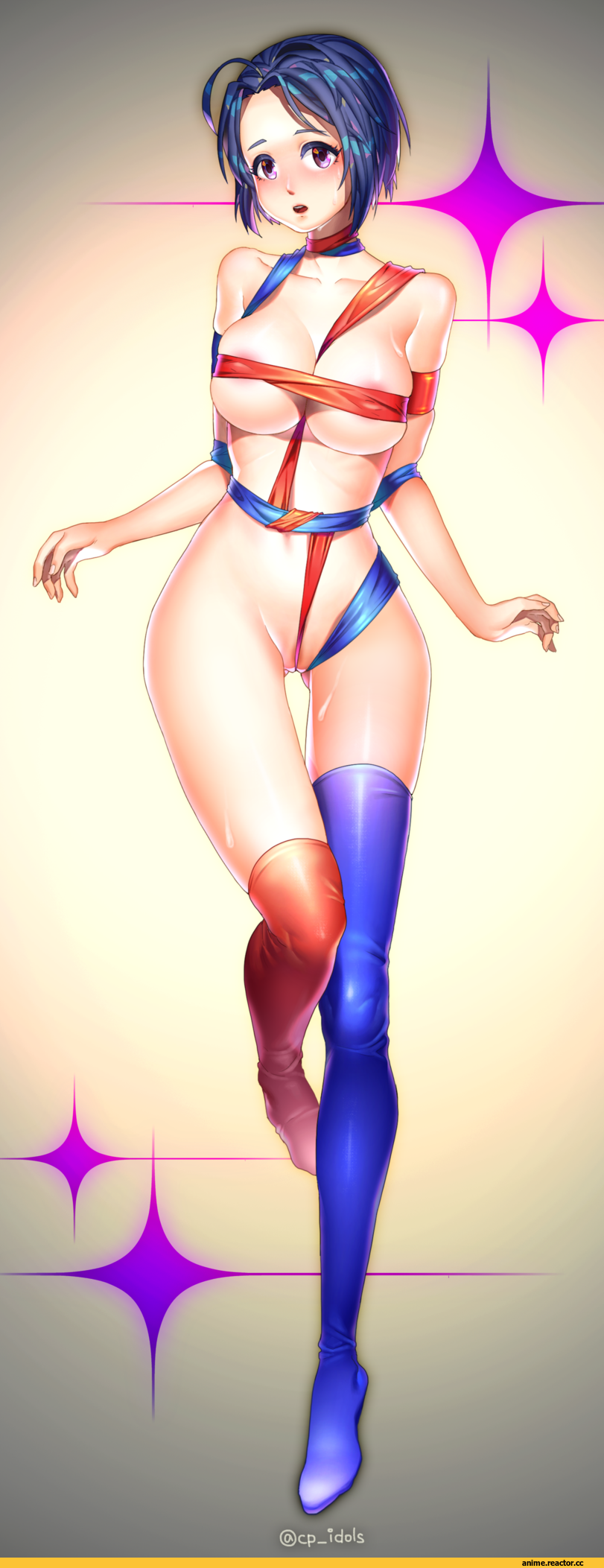 Anime Ero, The Idolmaster, Miura Azusa, Anime