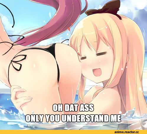 dat ass, Anime Ero Ass, Anime Ero, Yuru Yuri & Toshinou Kyouko, Anime