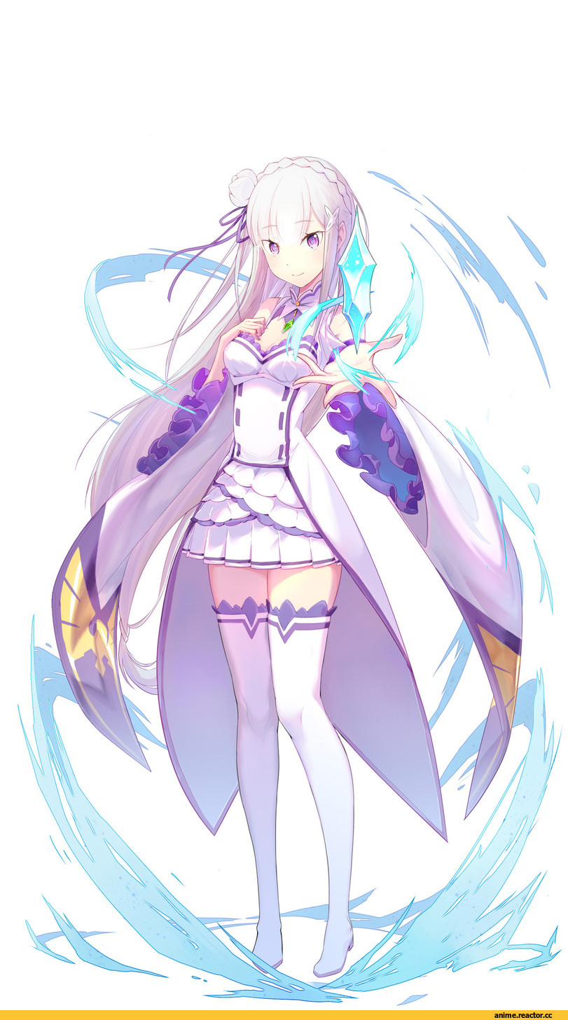 Re Zero Kara Hajimeru Isekai Seikatsu, Emilia (re zero), yingyingying, Anime