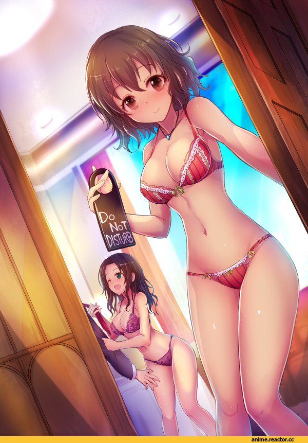Idolmaster, namiki meiko, souma natsumi, Kara (Color), Anime Art, Adult pantsu, Anime Ero, Anime