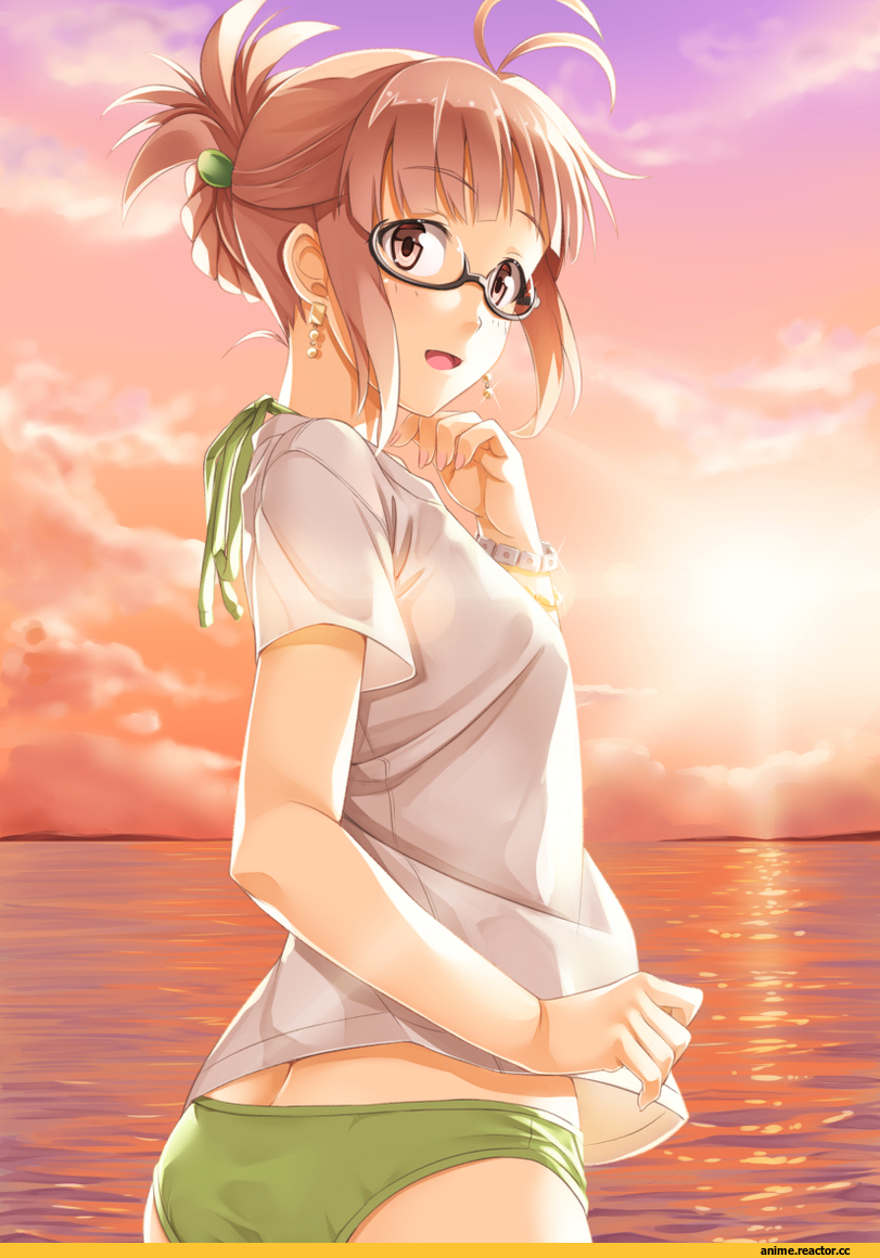 Akizuki Ritsuko, Idolmaster, miri (ago550421), Anime Ero Swim, Anime Ero, Anime Ero Megane, Anime
