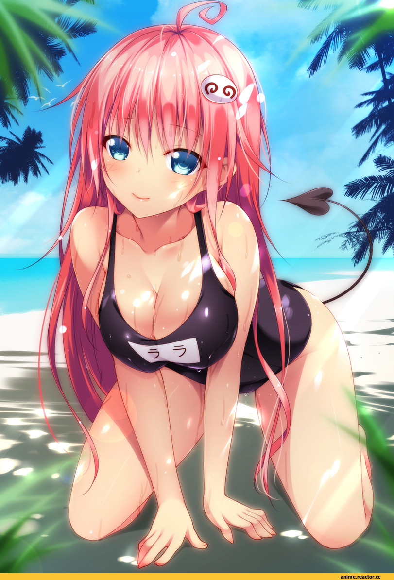 Anime Art, Shokuyou Mogura, To Love-Ru, Lala Satalin Deviluke, Anime Ero, Anime Ero Swim, Anime Adult Wet, Anime