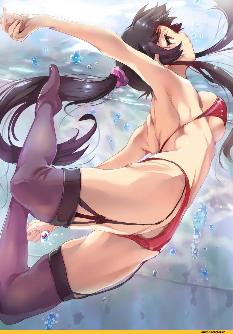 Kantai Collection, Yahagi, Armadillo-Tokage, Anime Art, Anime Ero Swim, Anime Ero, Anime