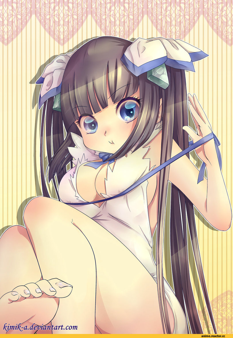 Anime Art, KimiK-A, Danmachi, Hestia (Danmachi), Anime Ero, Anime