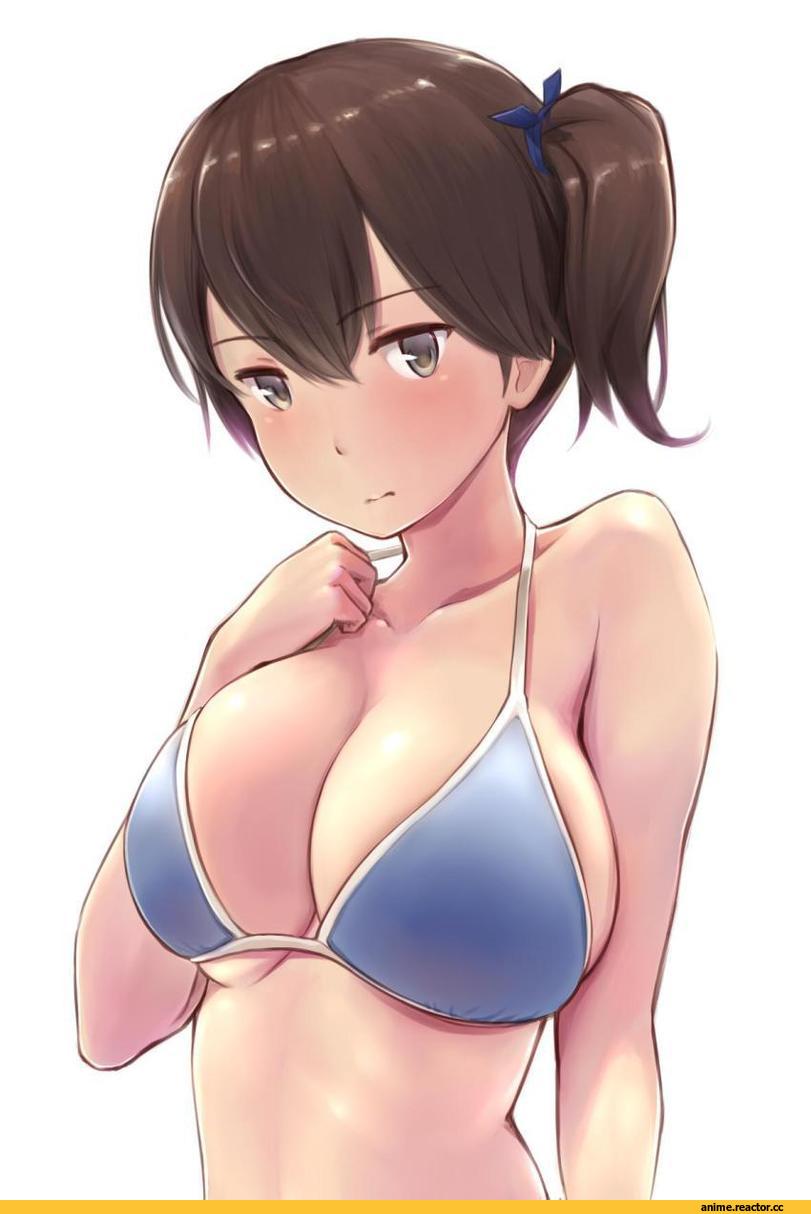 Wa (Genryusui), Anime Art, Kaga (Kantai Collection), Kantai Collection, Anime Ero Swim, Anime Ero, Anime