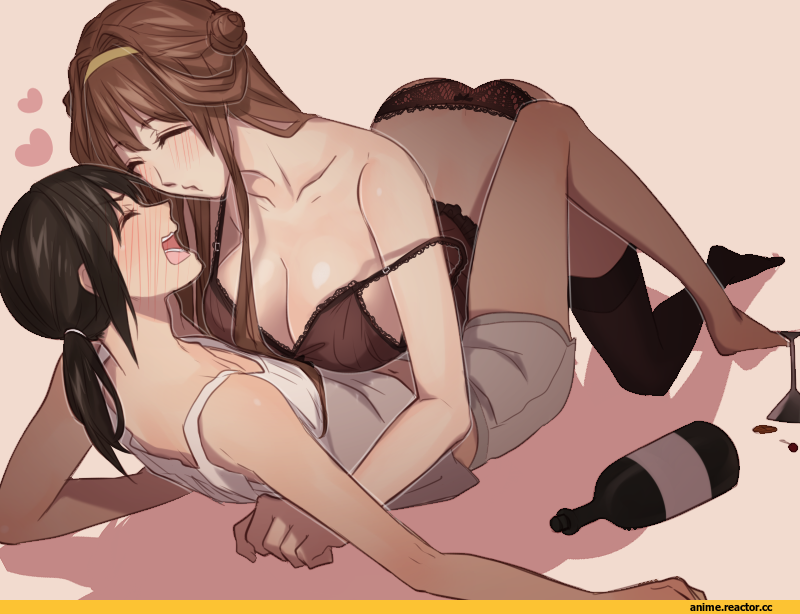 Kongou (Kantai Collection), Kantai Collection, Fubuki (Kantai Collection), Anime Ero Yuri, Anime Ero BDSM, Anime Ero, Anime Adult pantsu, u rei 3, Anime