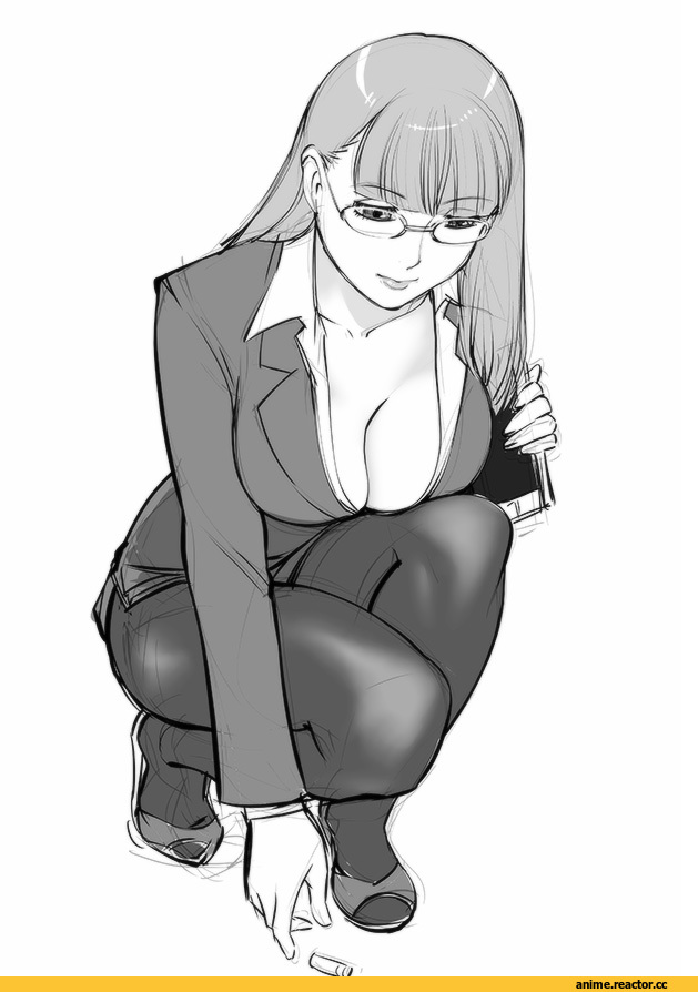 oshiri, Anime Ero, Adult pantsu, Ueyama Michirou, Anime Art, AO, Megane, Monochrome (Anime), Anime