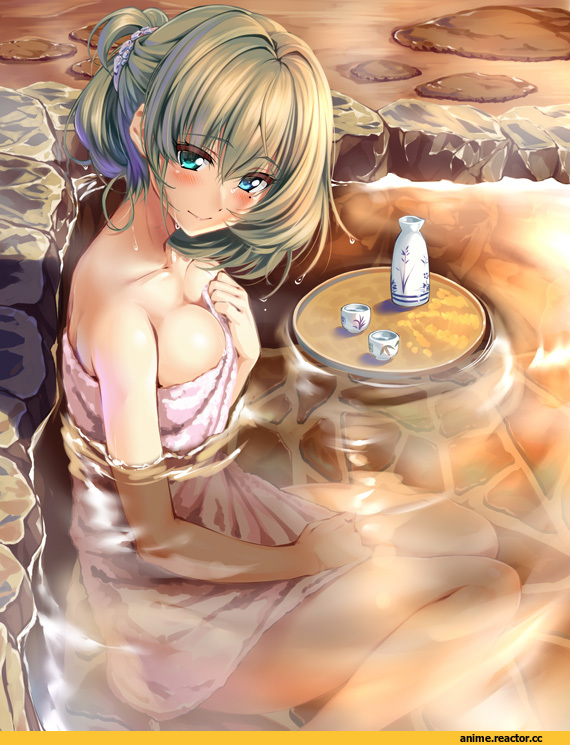 Anime Ero, Anime Ero Swim, Idolmaster, Takagaki Kaede, Anime Art, Piromizu, Anime