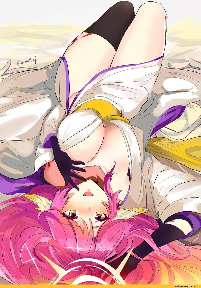 Jibril, No Game No Life, Large Breasts (Anime), dotentity, Anime