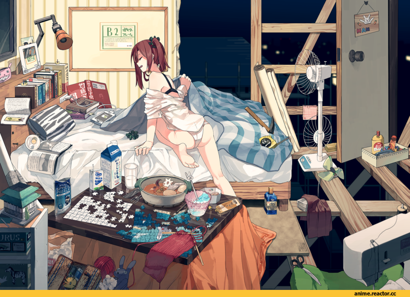 Anime Original, Anime Art, hitomai, Anime Adult pantsu, Anime Ero, Anime