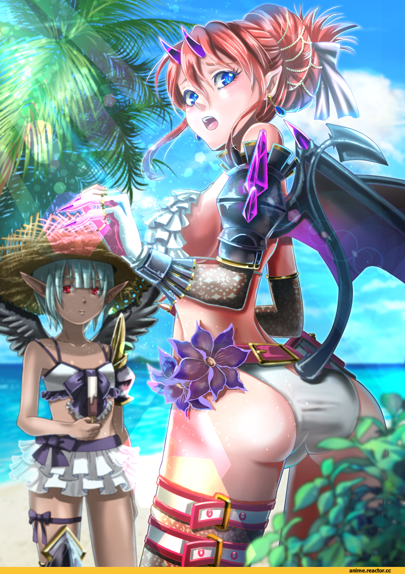 Anime Original, Anime Art, Monster Girl (Anime), Succubus (Monster Girl Anime), Anime Ero, Adult pantsu, Anime