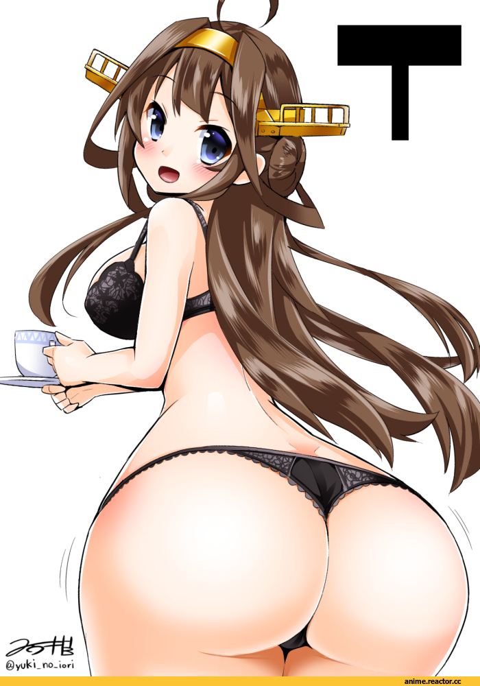 Kongou (Kantai Collection), Kantai Collection, yuki no iori, oshiri, Anime Ero, Adult pantsu, Anime