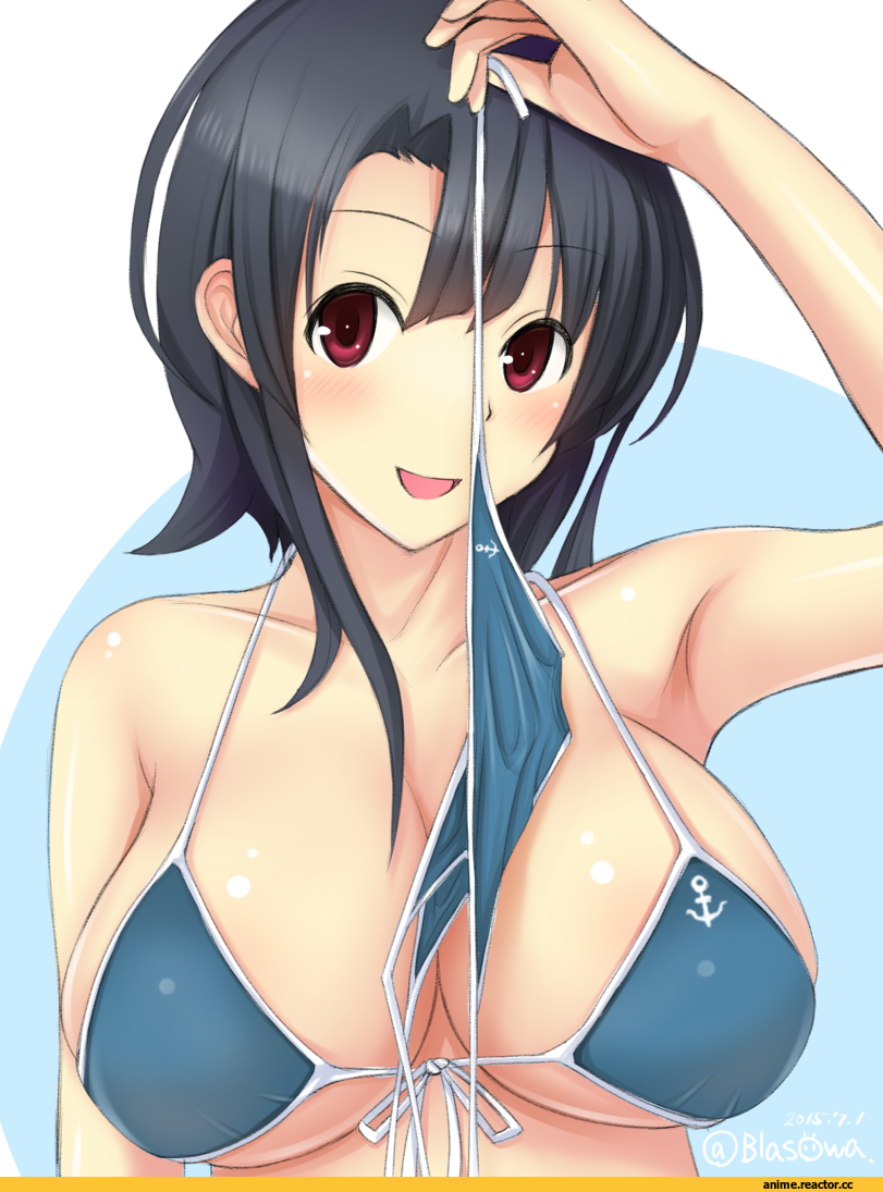 Kantai Collection, Takao (Kantai Collection), blasowa, Anime Ero Swim, Anime Ero, Anime