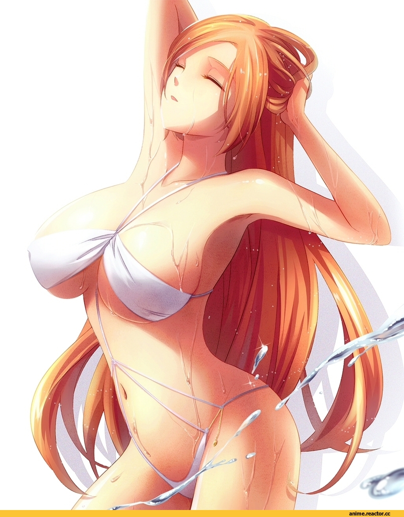 Anime Art, 57 (lme piggy117), Anime Ero Swim, Anime Ero, Inoue Orihime, Bleach, Anime