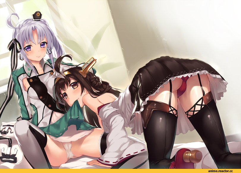 Kongou (Kantai Collection), Kantai Collection, Akitsushima (Kantai Collection), yaguo, Anime Ero Yuri, Anime Ero BDSM, Anime Ero, oshiri, Adult pantsu, Anime