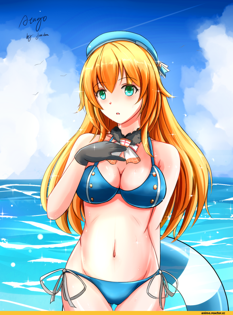 Anime Art, saber-freedom, Kantai Collection, Atago (Kantai Collection), Anime Ero, Anime Ero Swim, Anime