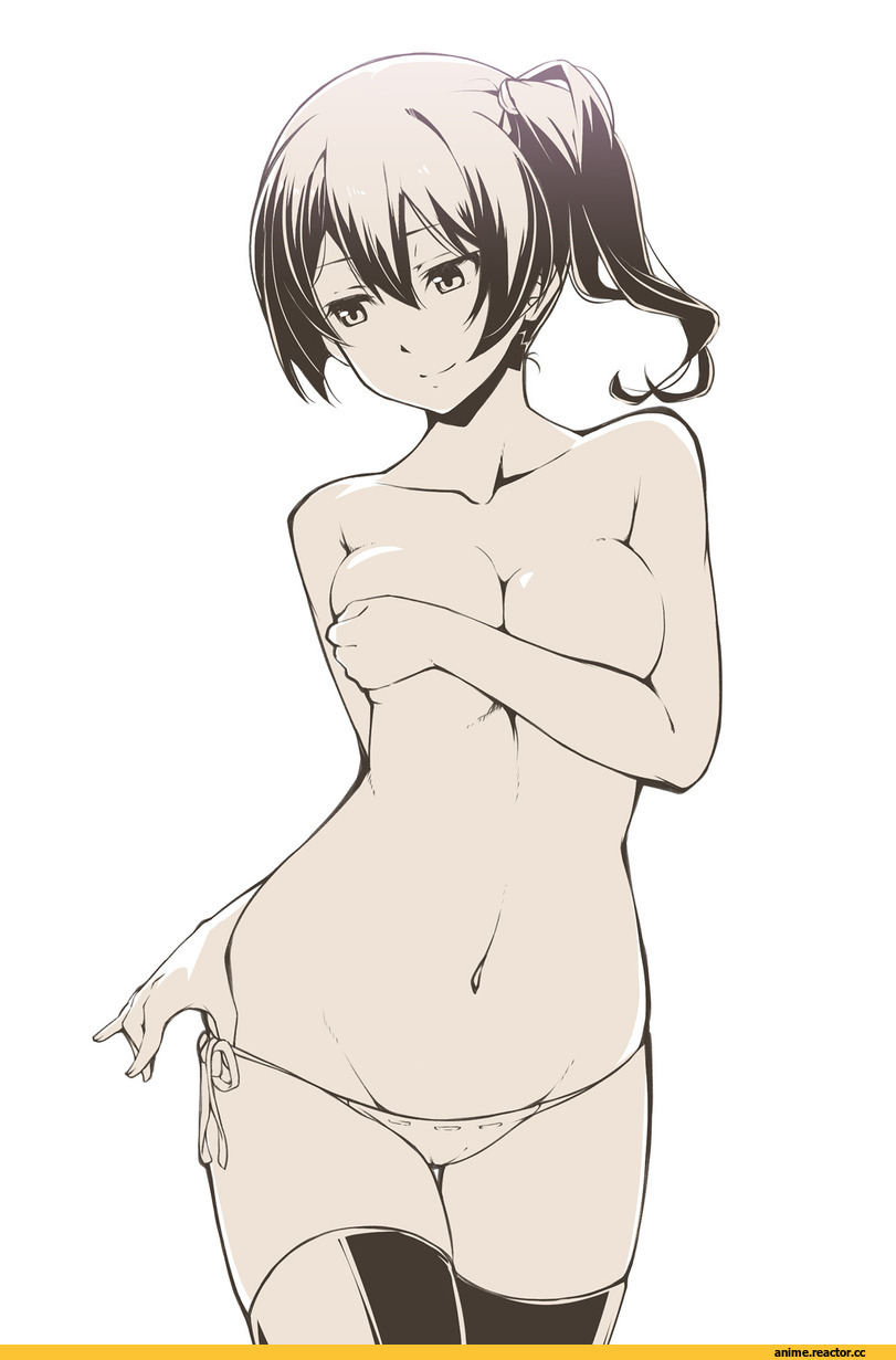 Kantai Collection, Kaga (Kantai Collection), nanaku teiru, Monochrome (Anime), Anime Art, Adult pantsu, Anime Ero, Anime