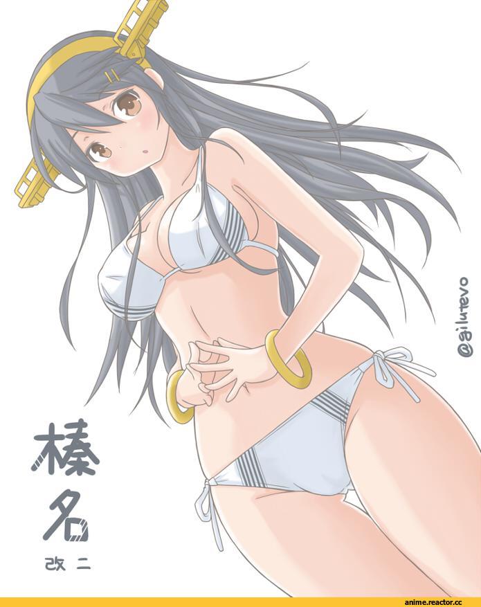 Haruna (Kantai Collection), Kantai Collection, jack (slaintheva), Anime Ero Swim, Anime Ero, Anime