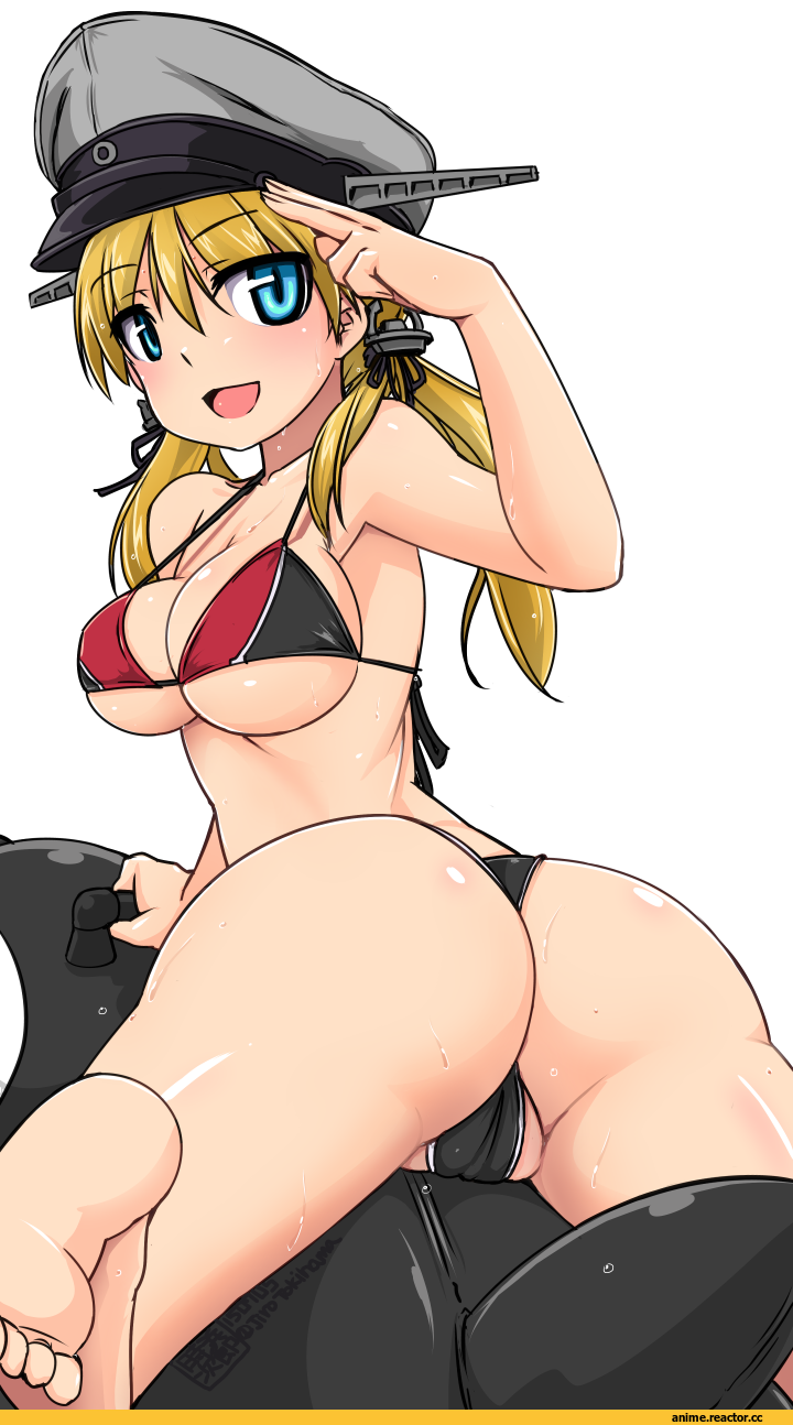 Prinz Eugen, Kantai Collection, Anime Ero Swim, Anime Ero, Anime Adult Wet, Anime