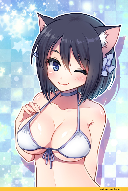 mauve, Anime Original, Anime Art, nekomimi, Animal Ears, Anime Ero Swim, Anime Ero, Anime