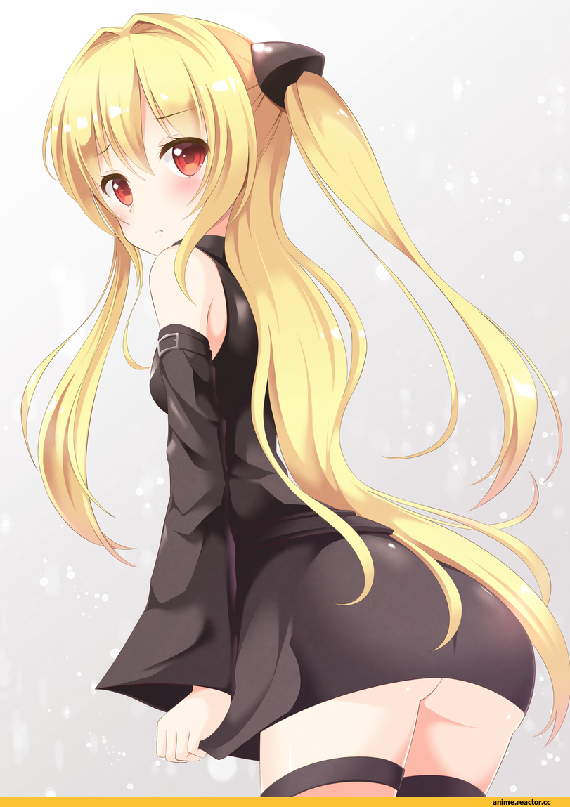 Anime Art, pen-zin, To Love-Ru, Konjiki no Yami, Anime Ero, oshiri, Anime
