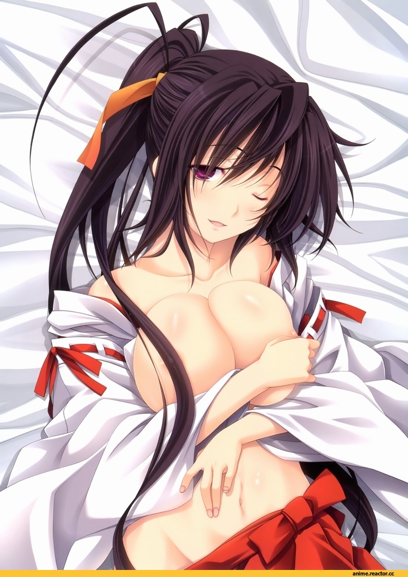 High School DxD, himejima akeno, miyama-zero, Anime Ero Oppai, Anime Ero, Anime