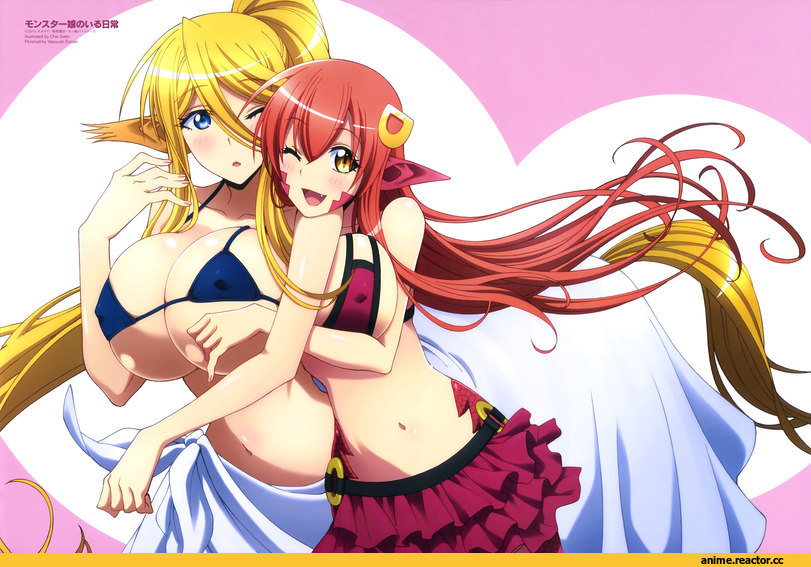 Centorea Shianus, Centaur Girl (Anime), Miia, Lamia (Monster Girl Anime), saitou chie, suzuki yasuyuki, Anime Ero Kyonyuu, Anime Ero Oppai, Anime Ero, Anime Ero Swim, Anime, Monster Musume, Monster Girl (Anime)