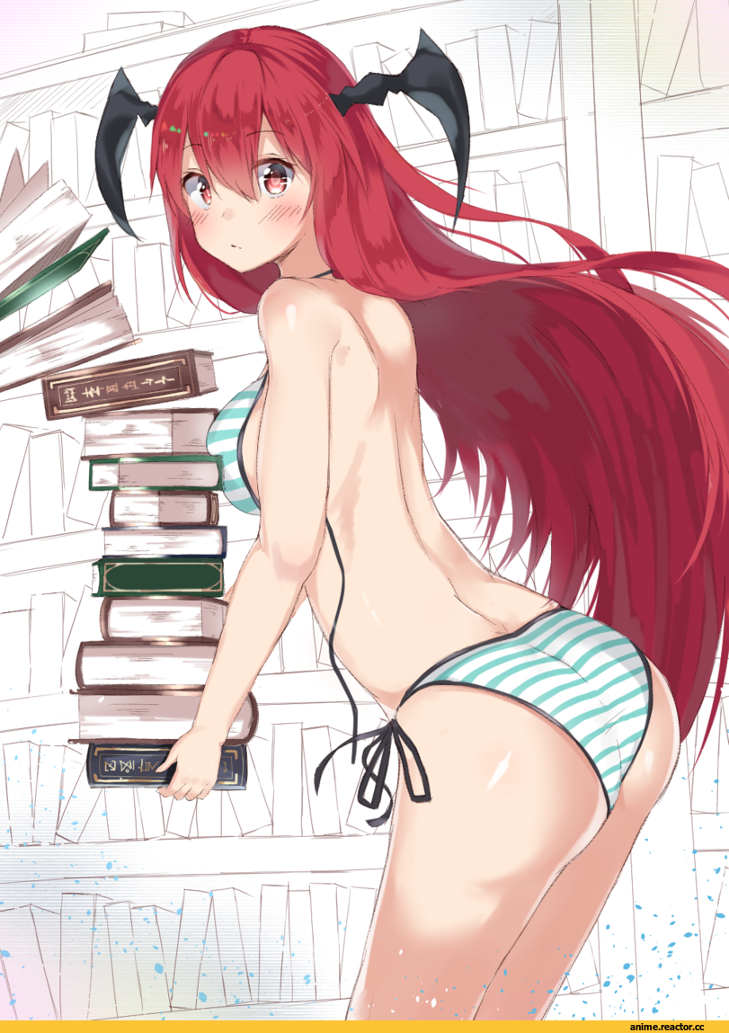 Touhou Project, Koakuma, emushake, Anime Ero Swim, Anime Ero, Anime