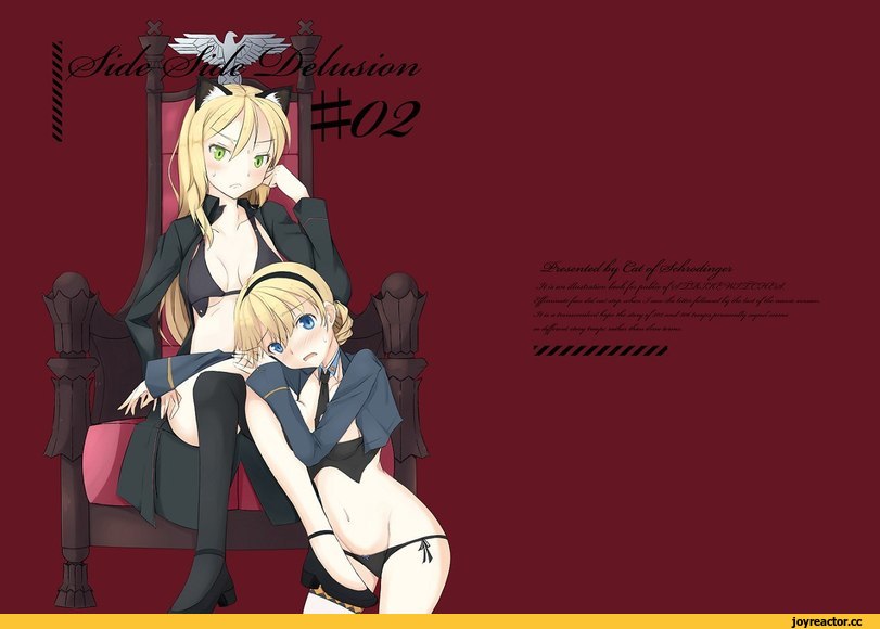 Heinrike Prinzessin Zu Sayn-Wittgenstein, Strike Witches, Adult pantsu, Anime Ero, nekomimi, Animal Ears, rosalie de hemricourt de grunne, Anime