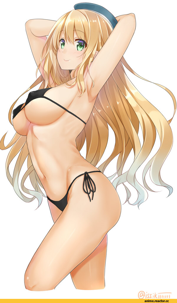 Anime Art, Isshiki (Ffmania7), Kantai Collection, Atago (Kantai Collection), Anime Ero, Anime Ero Swim, Anime